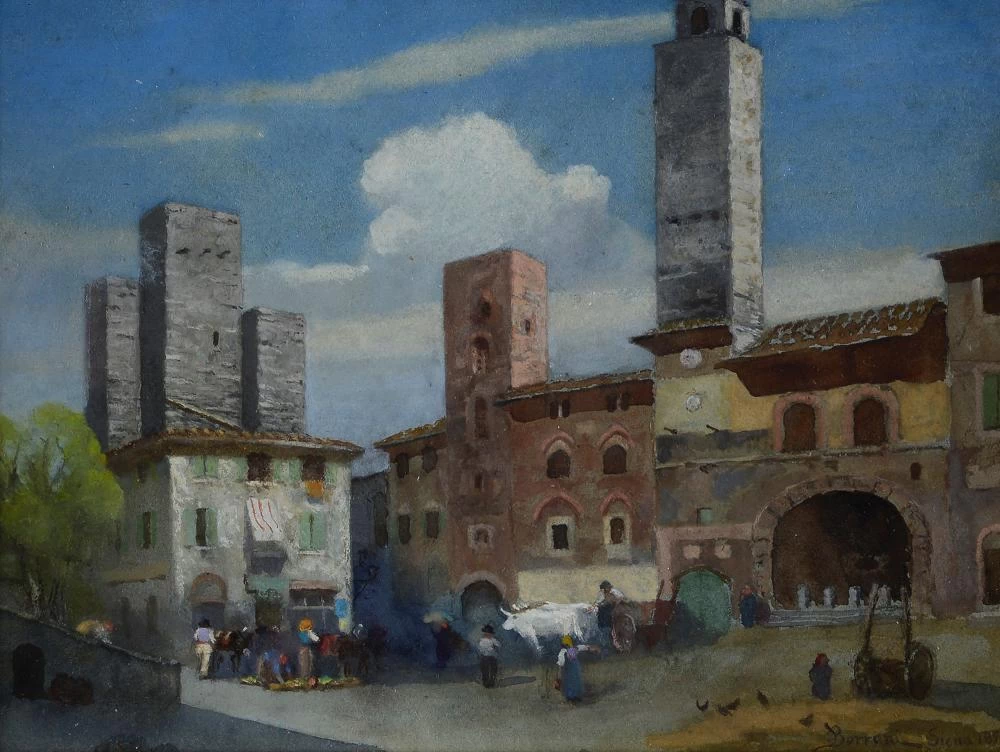 Piazza di Siena, 1878